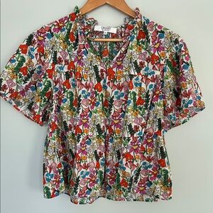 crosby. Women's Floral Multicolor Top